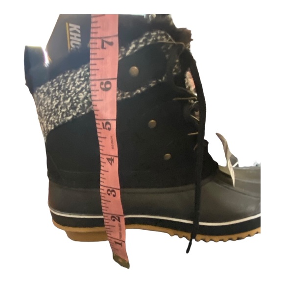 NEW‎ KHOMBU Women's Keri Faux Fur-Lined Duck Boots (Size 7) - Picture 7 of 10